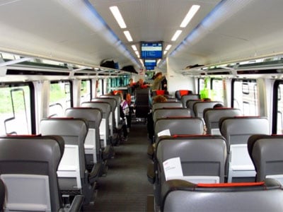 PIS on-board the train updates passengers during their travel
