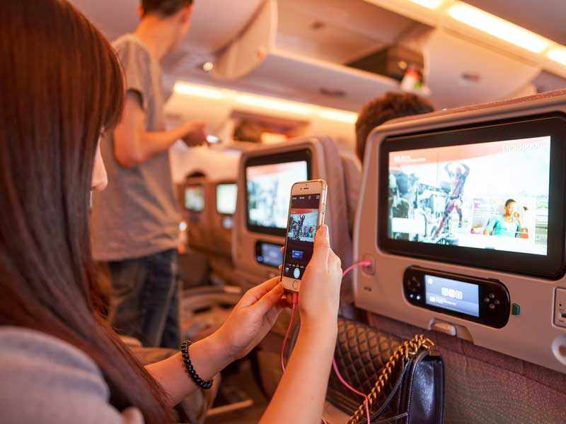 In-flight entertainment and connectivity