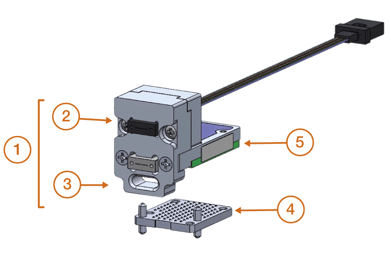 Plug-in module connector diagram