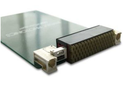 VPX board with VITA 46 and LightCONEX LC plug-in connector (StyleA).