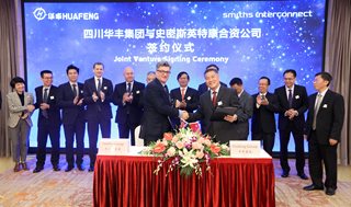 Image of Sichuan Huafeng sign Joint Venture with Smiths Interconnect