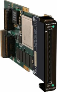 A high-performance data converter XMC module based on the Xilinx Kintex UltraScale FPGA. (courtesy Pentek).