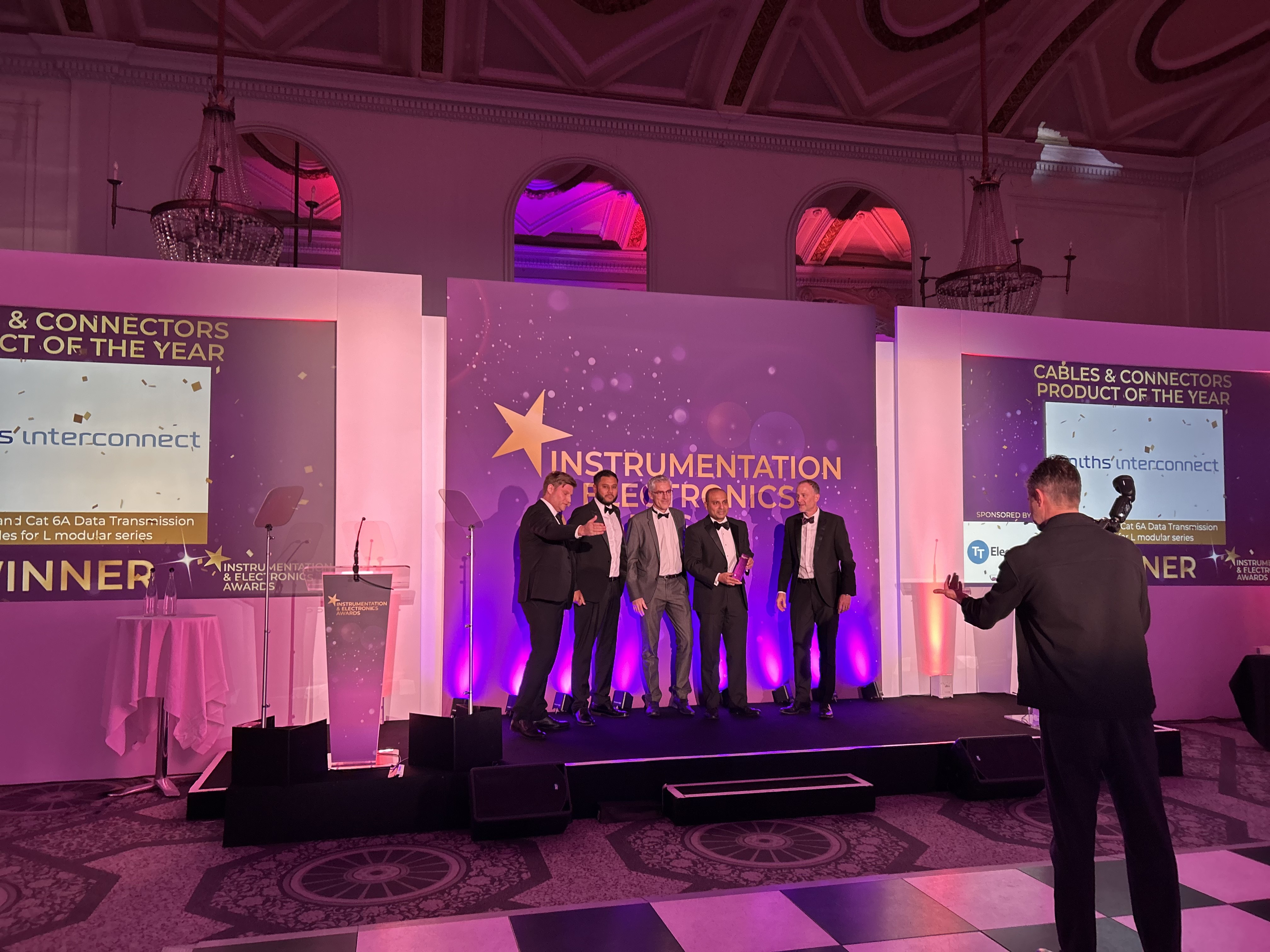 Smiths Interconnect wins at the 2025 Instrumentation & Electronics Awards
